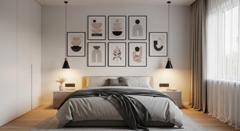 How to Decorate a Large Wall in Bedroom: 9 Clever Ways to Decorate Your Space