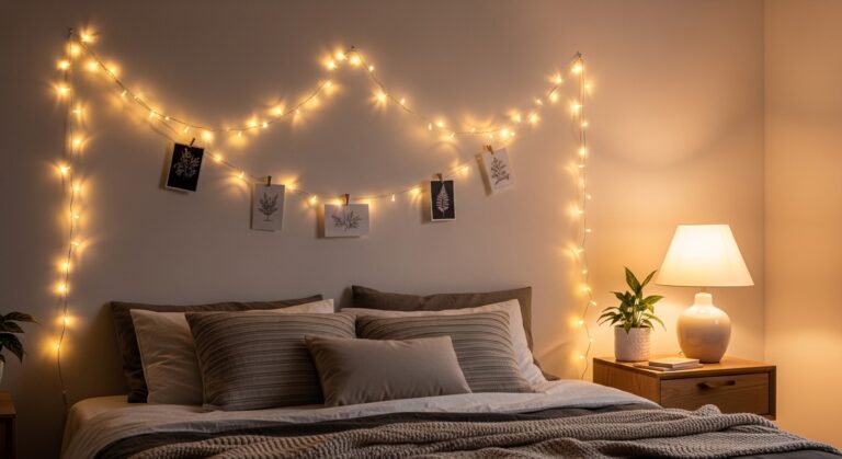 How to Hang Fairy Lights in Bedroom: 7 Easy Steps for Cozy Glow