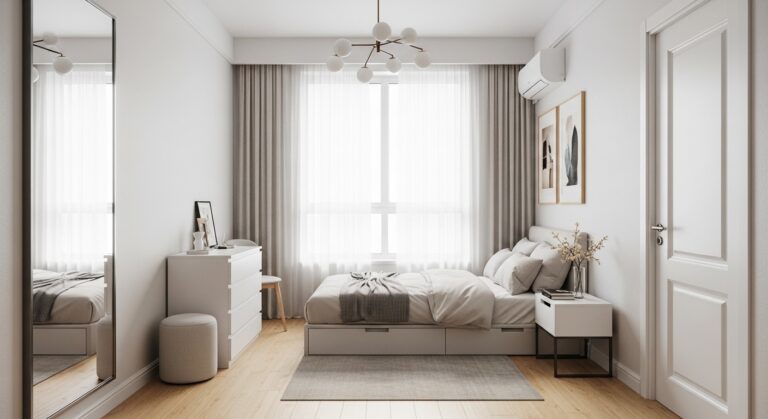 How to Make a Small Bedroom Look Bigger
