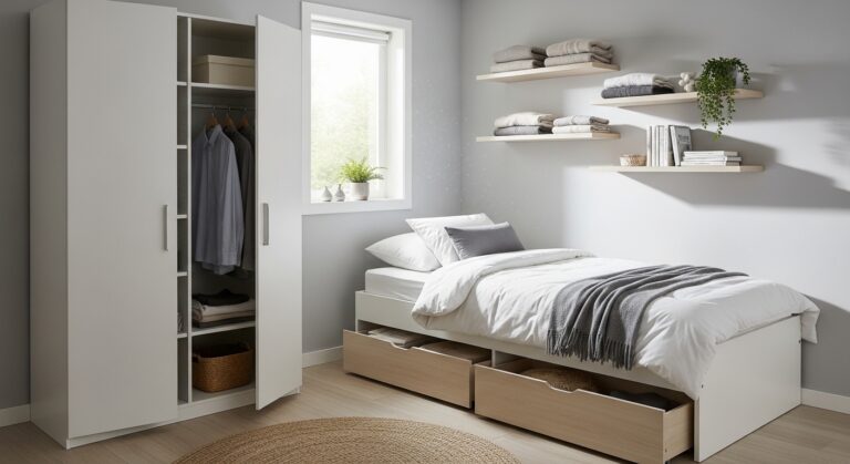 How to Organize a Small Bedroom: Smart Tips for Maximum Space