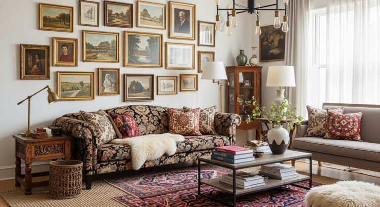 22 Soulful Traditional Eclectic Living Room Ideas That You’ll Love